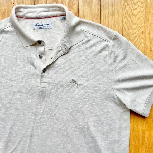Tommy Bahama Island Zone Polo, Size L - Picture 8 of 14